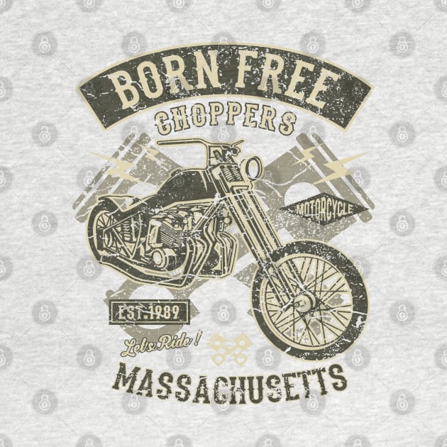 Born Free Choppers Let’s Ride Massachusetts by JakeRhodes